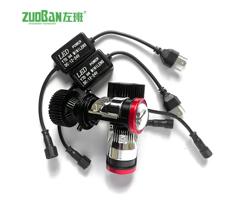 H4 LED крушки за фарове 50W LED крушка с глава на главата